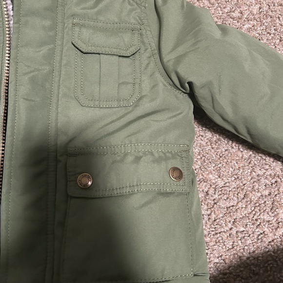 Green Hooded Jacket  Carter’s size 18 month - Picture 3 of 5